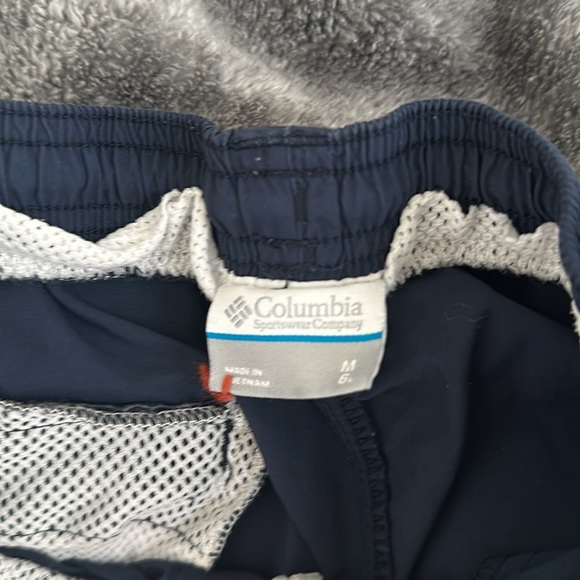 Navy Men’s M Columbia Omni Shade Shorts - Picture 3 of 3